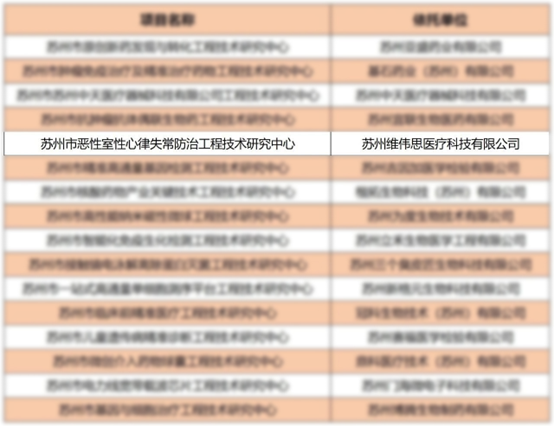 維偉思成功入選蘇州市企業(yè)工程技術(shù)研究中心建設項目